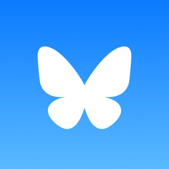 Bluesky app icon